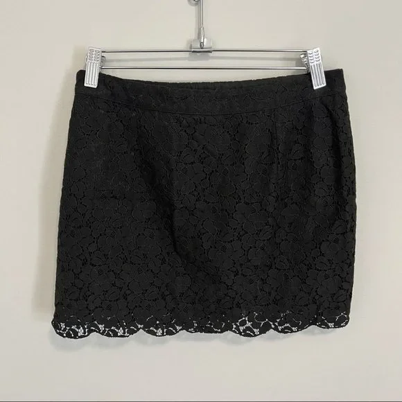Aritzia Talula Black Lace Mini Skirt - Picture 5 of 10